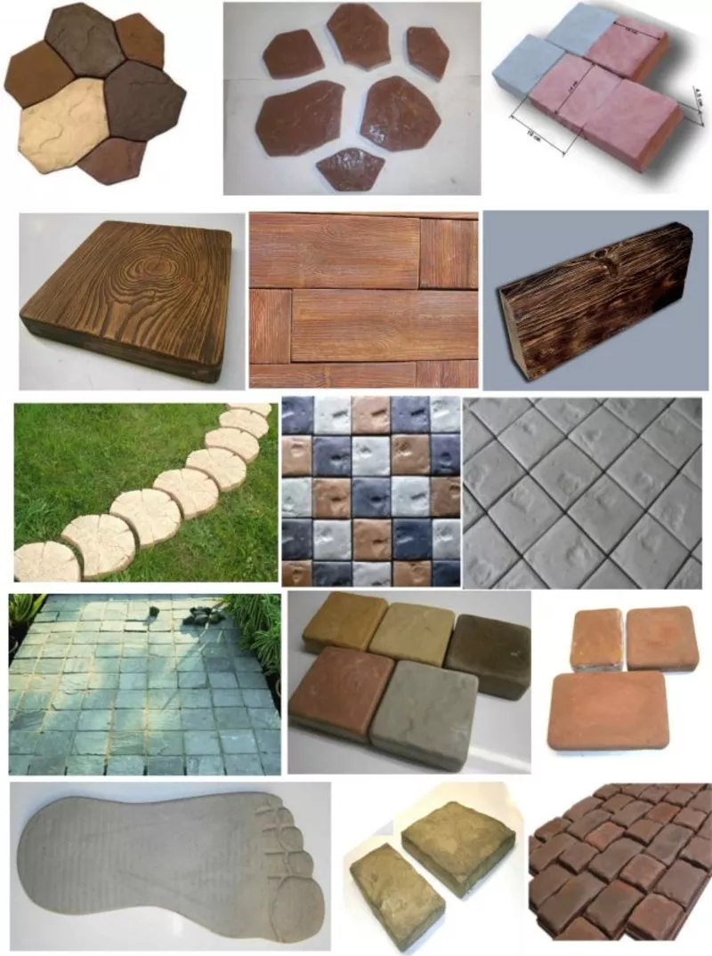 формы для тротуарной плитки